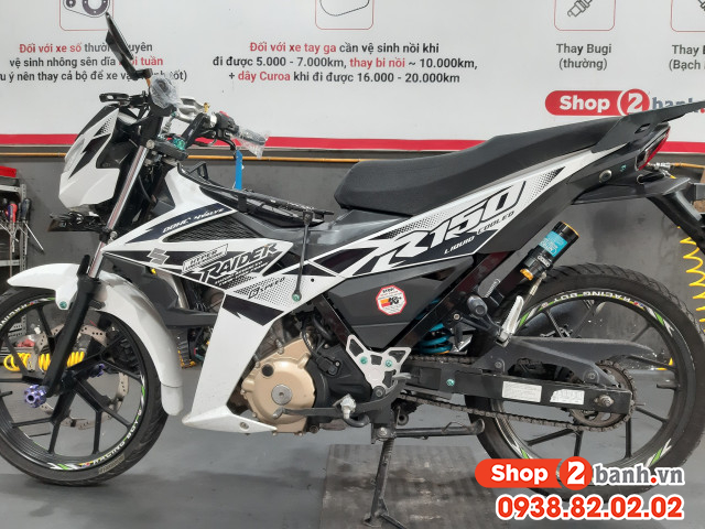 Xe suzuki raider 150 chạy qua vùng ngập nước sâu có cần phải thay lọc gió - 1