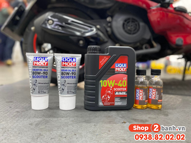 Nhớt liqui moly scooter race 10w40 1l - 3