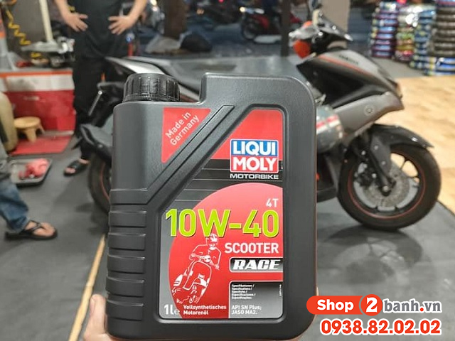 Nhớt liqui moly scooter race 10w40 1l - 2