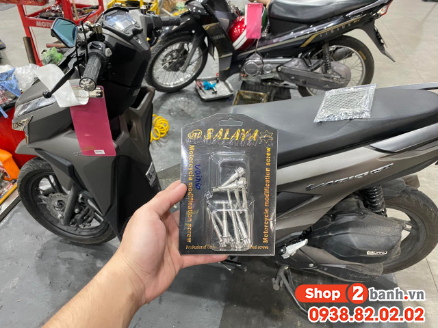 Tổng hợp ốc salaya inox cho vario 160 độ đẹp tại shop2banh - 1