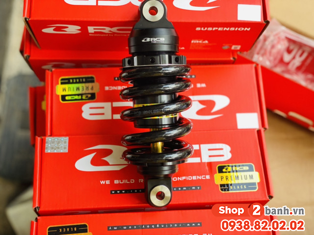Phuộc rcb e2 ty vàng cho exciter 135 chính hãng - 1
