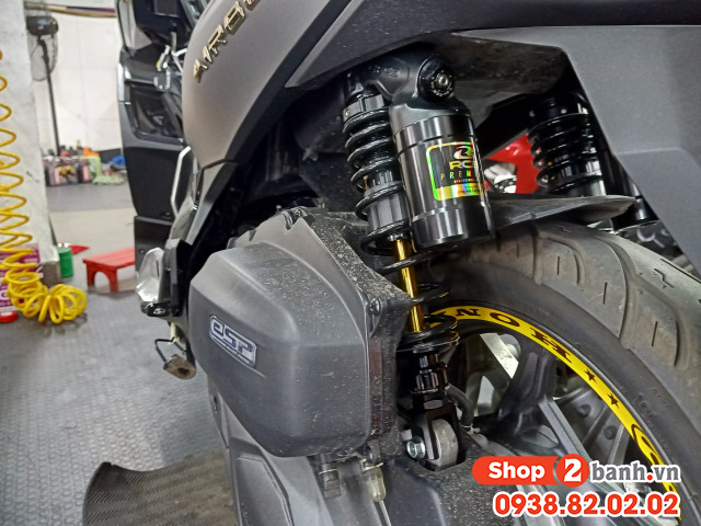 Phuộc rcb vd ty vàng cho honda ab 125160 mẫu 4val chính hãng - 3