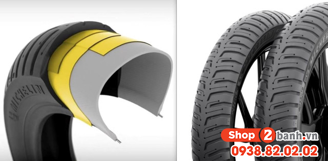 Vỏ michelin city extra 8090-14 - 1