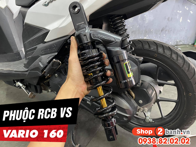 Tư vấn lên phuộc rcb vs cho vario 160 có tốt không - 1