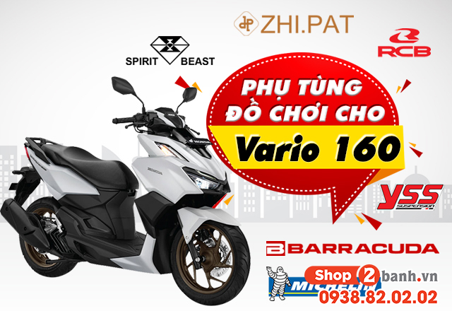 Mới mua xe honda vario 160 nên độ gì đầu tiên - 1