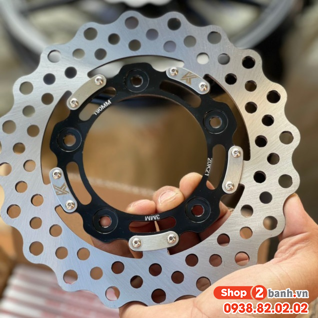 Kích thước đĩa thắng trước vario 150 bao nhiêu thay loại nào phù hợp - 3
