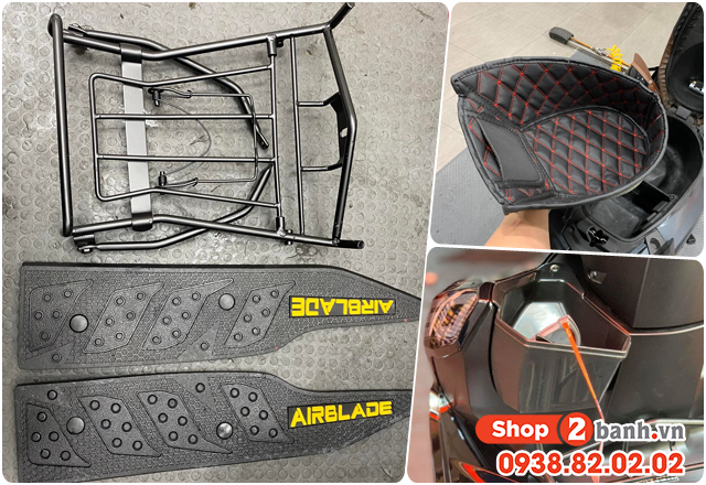 Mới mua xe honda air blade 150 nên độ gì đầu tiên - 2