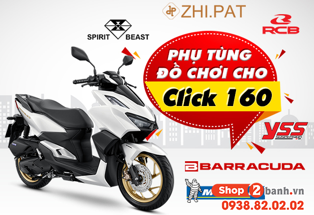 Mới mua xe honda click 160 nên độ gì đầu tiên - 1