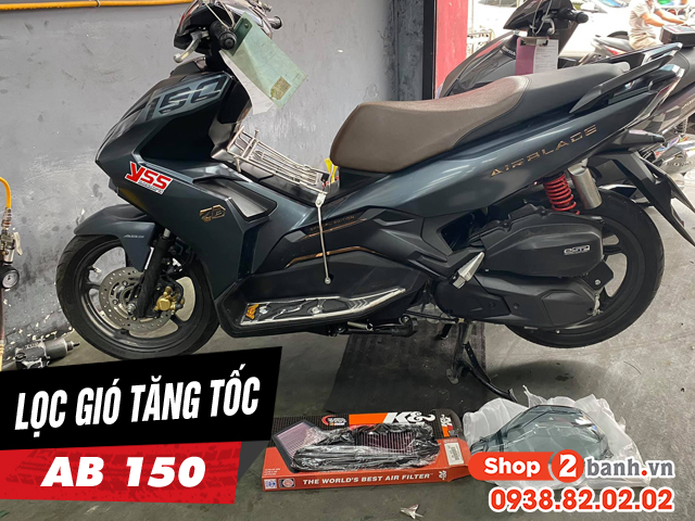 Tổng hợp các loại lọc gió độ giúp tăng tốc cho ab 150 - 1