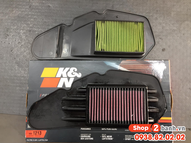 Tổng hợp các loại lọc gió độ giúp tăng tốc cho ab 150 - 2