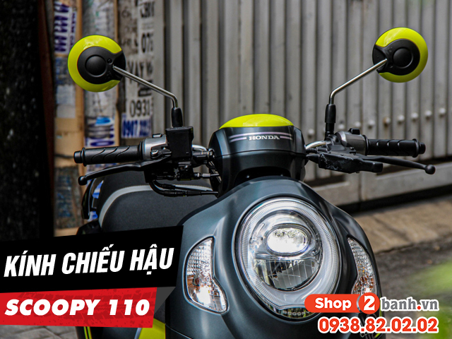 Top 6 kính chiếu hậu đẹp cho scoopy 110 bán chạy shop2banh - 1