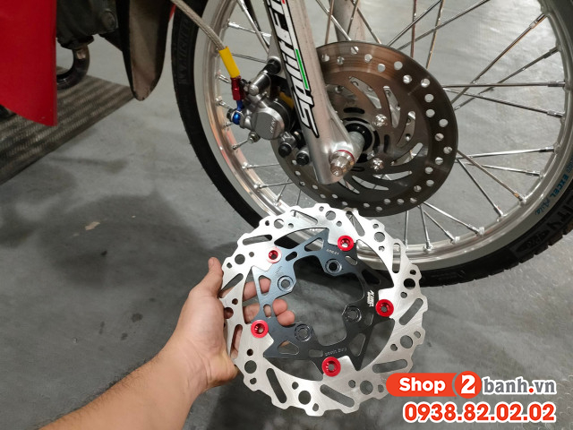 Kích thước đĩa thắng trước wave bao nhiêu thay loại nào phù hợp - 5