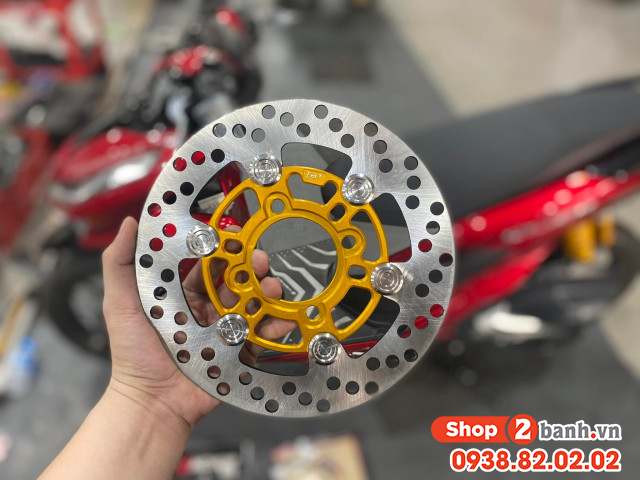 Kích thước đĩa thắng trước wave bao nhiêu thay loại nào phù hợp - 3
