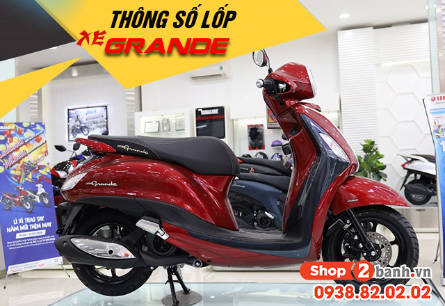 Thông số lốp xe grande bao nhiêu thay vỏ nào phù hợp - 1