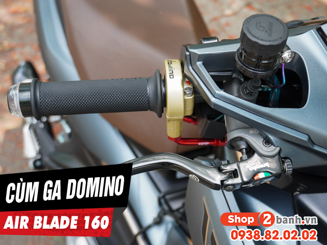 Tổng hợp cùm tăng tốc domino cho xe ab 160 mới hiện nay - 1