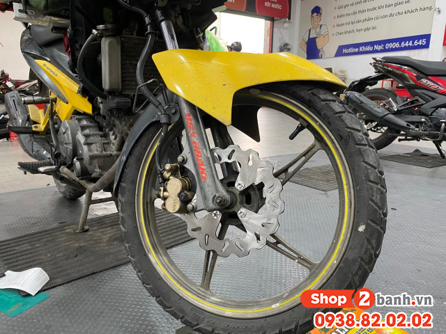 Kích thước đĩa thắng trước sau exciter 135 bao nhiêu thay loại nào phù hợp - 3