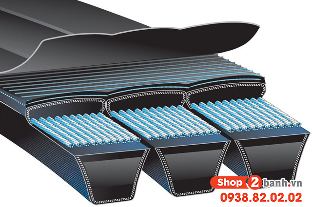 Dây curoa bando của nước nào sản xuất thay cho xe ga có tốt không - 2