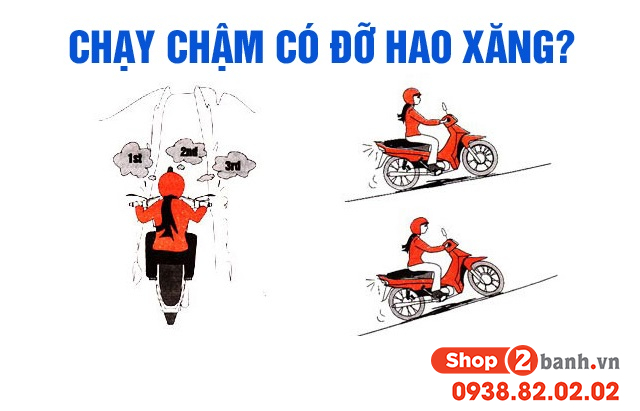 Xe máy chạy nhanh hay chạy chậm hao xăng hơn - 1
