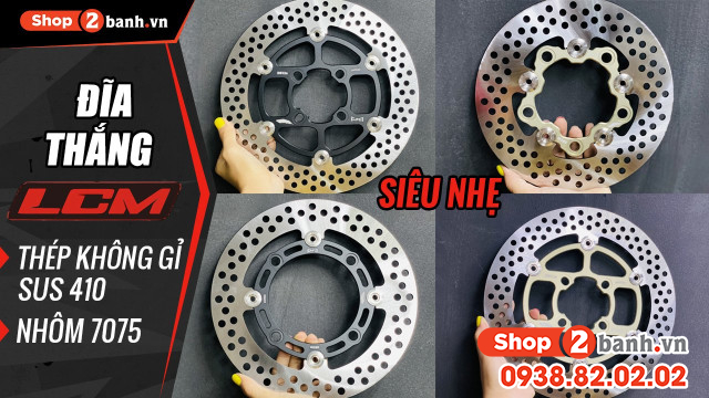 Tổng hợp đĩa thắng lcm cho xe máy bán chạy tại shop2banh - 1