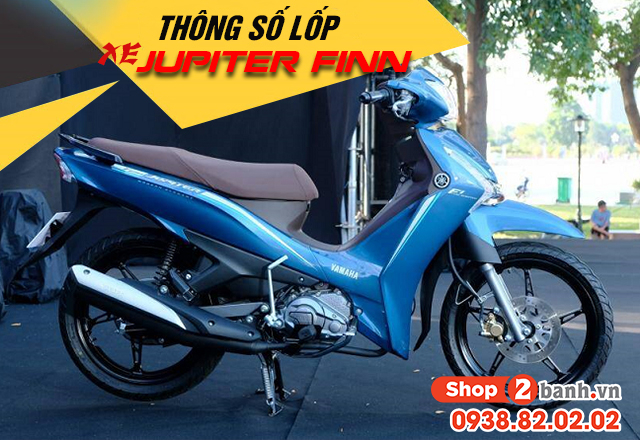 Thông số lốp xe jupiter finn bao nhiêu nên thay vỏ nào phù hợp - 1