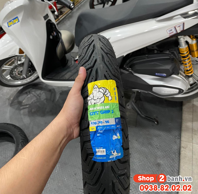 Vỏ michelin city grip 2 size 11070-16 - 3