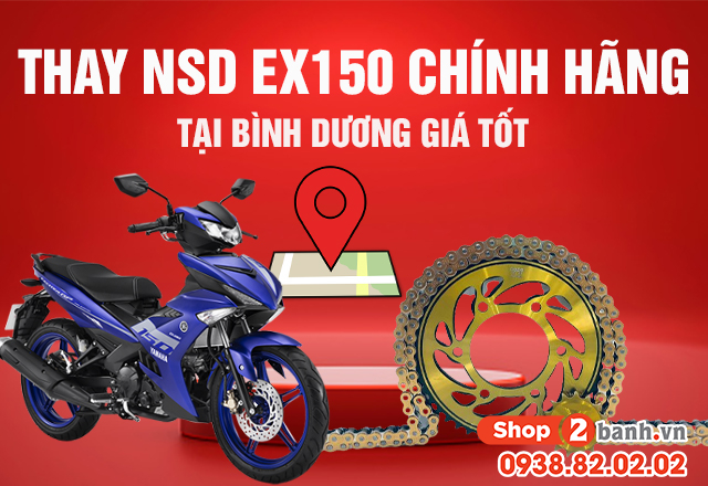 Thay nhông sên dĩa exciter 150 chính hãng tại bình dương giá tốt - 1
