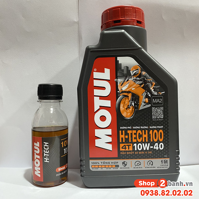 nhớt motul h-tech 100 4t 10w40 - 9