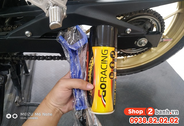 Cách bảo dưỡng chống rỉ sét nhông sên dĩa exciter 150 vào mùa mưa - 2