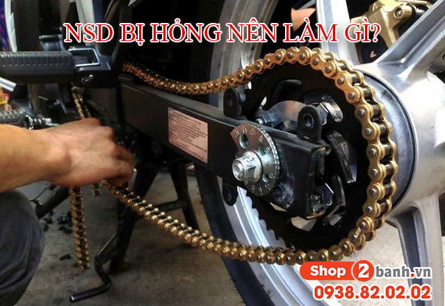 Nên kiểm tra nhông sên dĩa exciter 150 trước những chuyến đi xa - 2