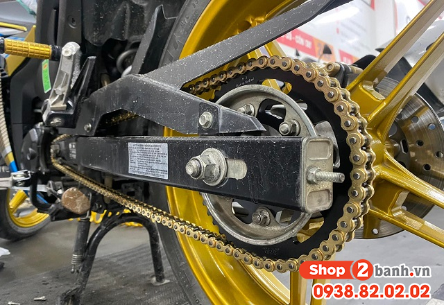 Nhông sên dĩa recto cho exciter 155 có tốt không giá bao nhiêu - 2
