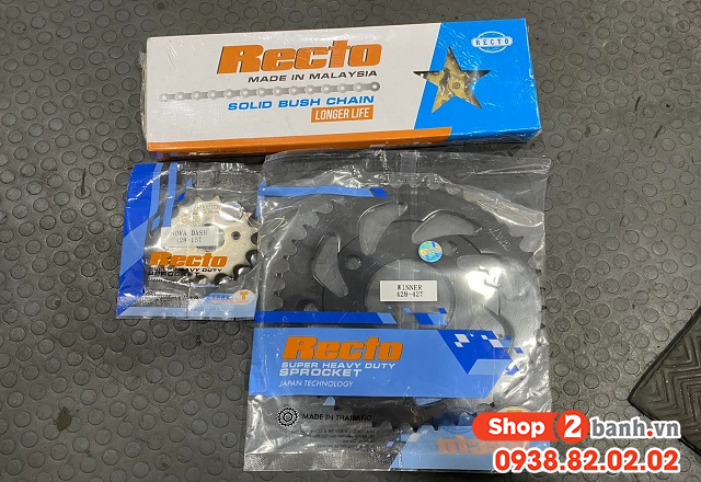 Nhông sên dĩa recto cho sonic 150 có tốt không giá bao nhiêu - 3