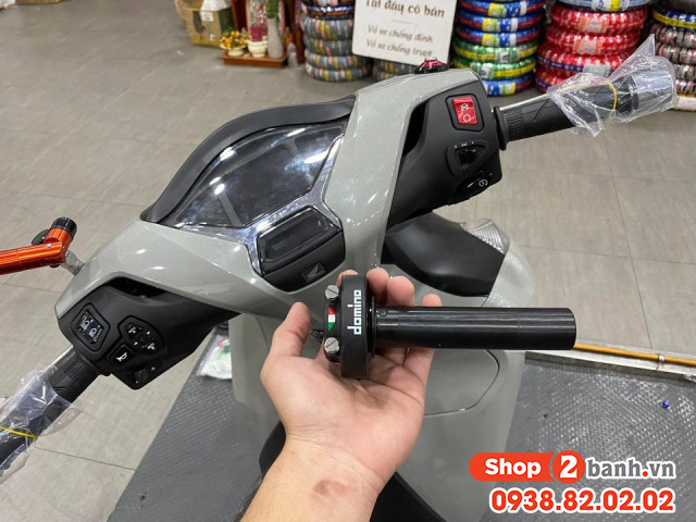 Cùm tăng tốc domino 2 dây ga dưới màu đen chính hãng - 3