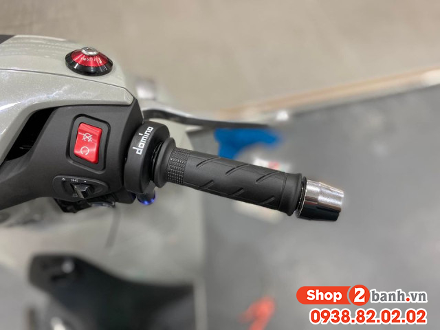 Cùm tăng tốc domino 2 dây ga dưới màu đen chính hãng - 4