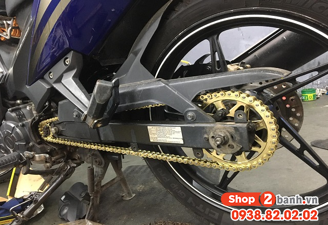 Bộ nhông xích xe máy yamaha exciter 135 giá bao nhiêu - 2