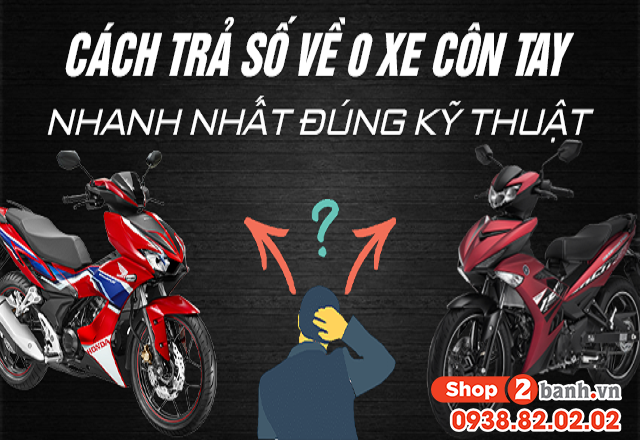Cách trả về số 0 xe côn tay nhanh đúng kỹ thuật - 1