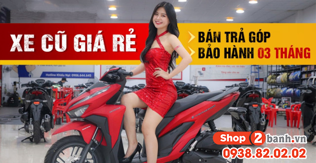Mua xe máy cũ trả góp lãi suất thấp mới - 1