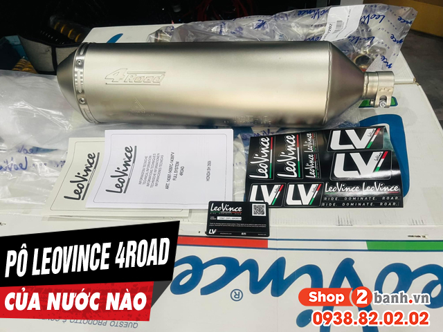 Pô 4road sản xuất ở nước nào có tốt không - 1