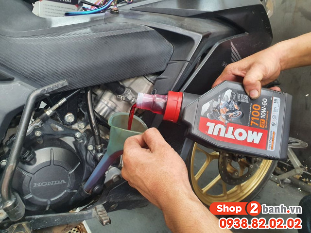 Nhớt motul 7100 10w50 4t 1l - 4