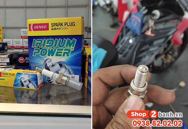 Cách nhận biết bugi chân dài và chân ngắn dành cho xe máy - 1