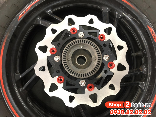Bộ ốc đĩa salaya inox cho honda sh raider satria 8 con - 4