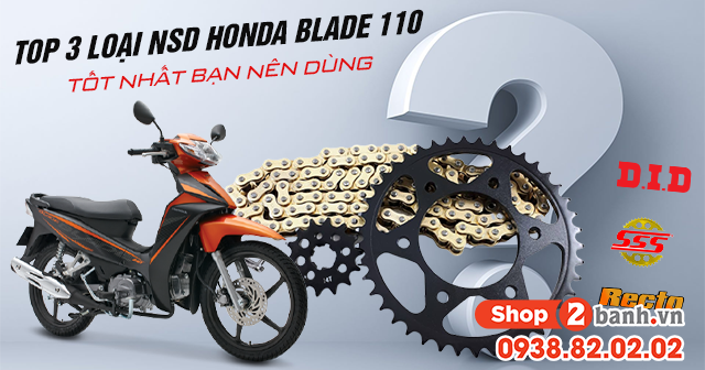 Top 3 loại nhông sên dĩa xe honda blade 110 tốt bạn nên dùng - 1