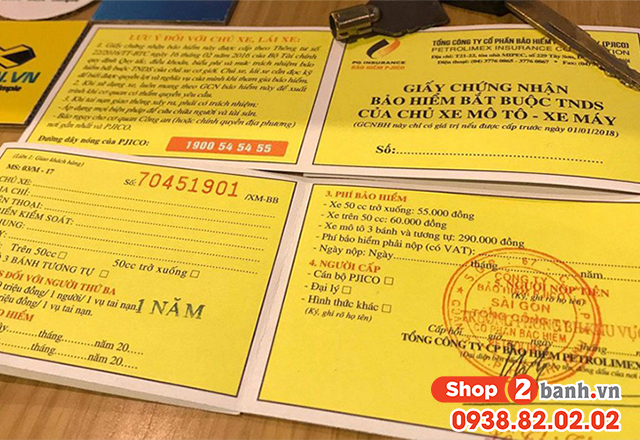Mua bảo hiểm xe máy ở đâu giá bao nhiêu tiền - 3