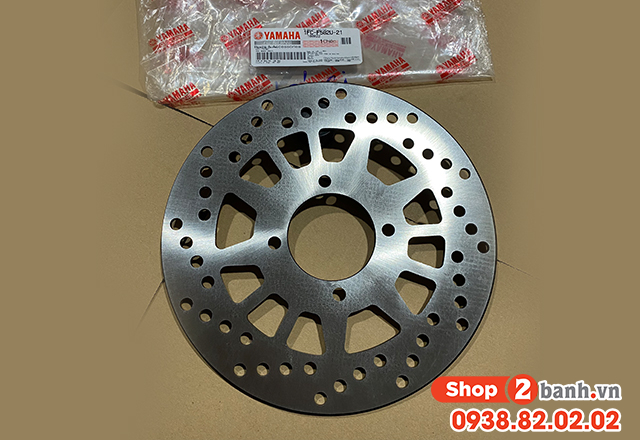 Đĩa thắng trước sirius zin chính hãng yamaha giá bao nhiêu - 3