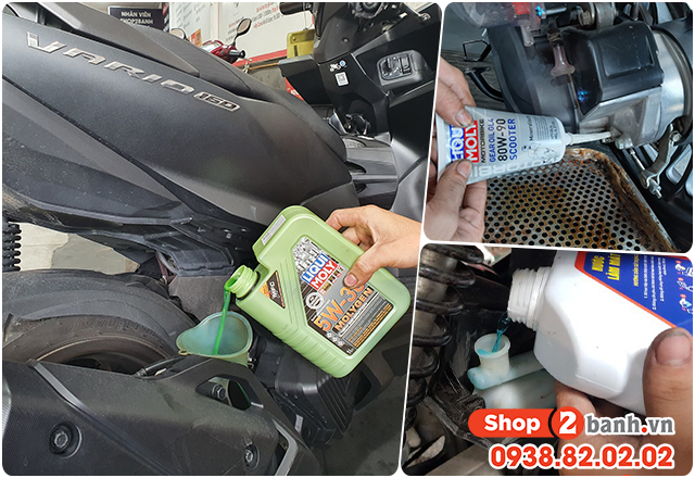 Vario 160 nên đổ xăng gì bình xăng xe vario 160 đổ đầy bao nhiêu lít - 4