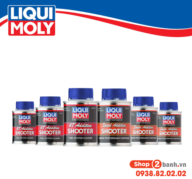 Dung dịch vệ sinh buồng đốt liqui moly 4t additive shooter carbon cleaner - 2