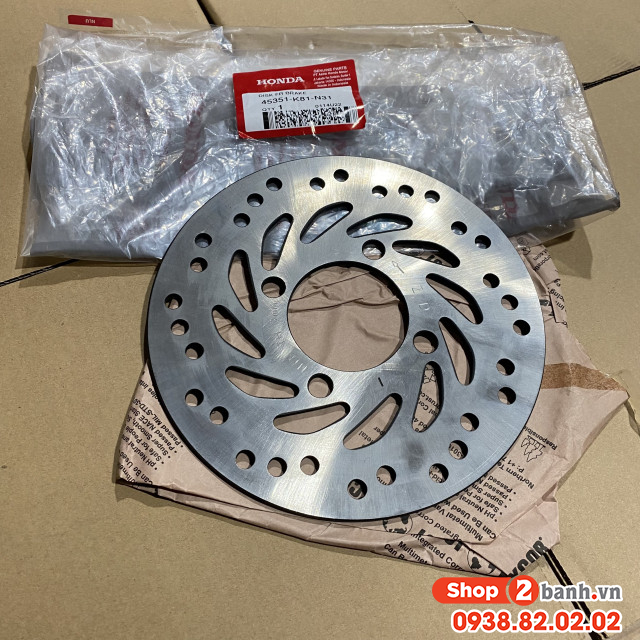 Kích thước đĩa thắng trước vario 125 đời mới bao nhiêu  - 2