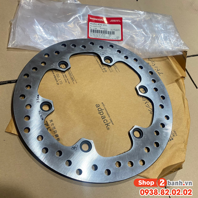 Kích thước đĩa thắng trước sau winner 150 v1 bao nhiêu thay loại nào phù hợp - 2