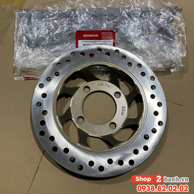 Kích thước đĩa thắng trước wave bao nhiêu thay loại nào phù hợp - 2