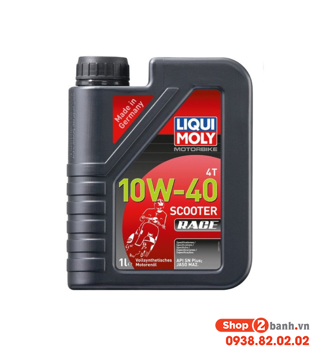 Nhớt liqui moly scooter race 10w40 1l - 1