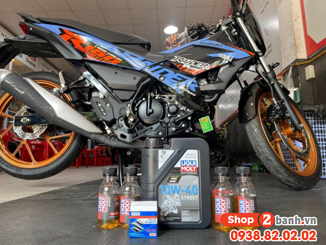 Nhớt chiết lẻ liqui moly motorbike street 4t 10w40 100ml - 3